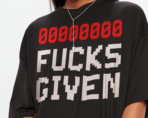 Zero F*cks Given Coding Geek Shirt - Funny Movie Shirts for Programmers - Image 2