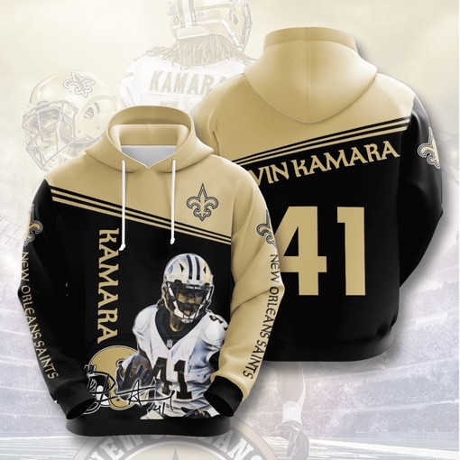Zip into Patriotism with Saints Custom Sport All Over Print Hoodie 3D