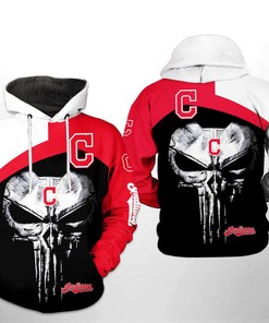 Zip up Detroit Tigers MLB Skull Hoodie in 3D All-Over Print