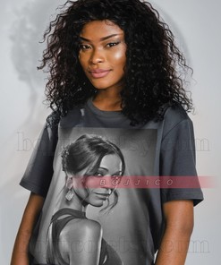 Zoe Saldana Homage Vintage Shirt - Movie Fans Gifts for Women