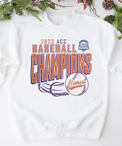 Clemson Tigers 2023 ACC Baseball Conference Tournament Champions T-Shirt - Celebrate the Victory
