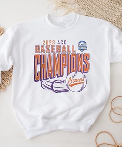 Clemson Tigers 2023 ACC Baseball Conference Tournament Champions T-Shirt - Celebrate the Victory