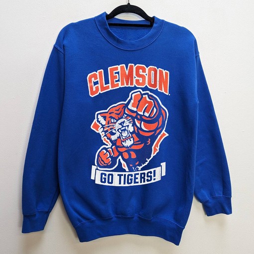 Clemson Tigers Champion Go Tigers Strong Mascot T-Shirt - Show Your Support
