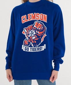 Clemson Tigers Champion Go Tigers Strong Mascot T-Shirt - Show Your Support