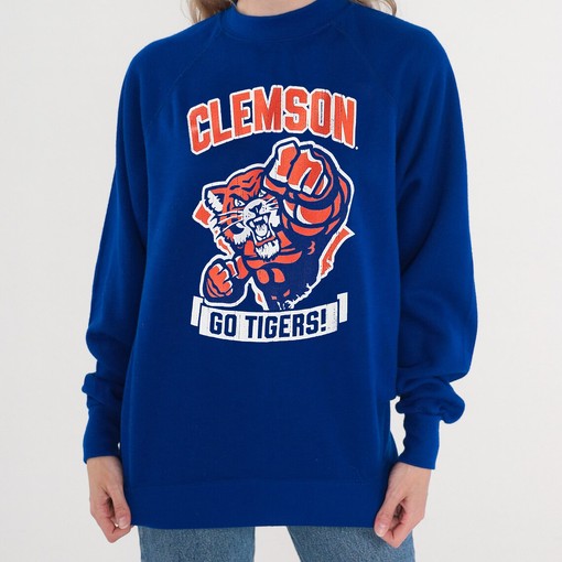 Clemson Tigers Champion Go Tigers Strong Mascot T-Shirt - Show Your Support