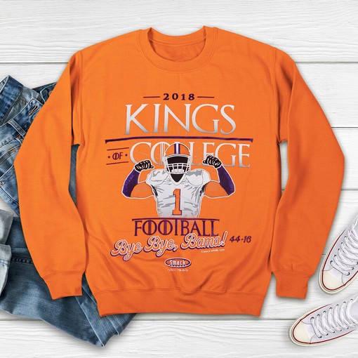 Clemson Tigers Football 2018 NCAA Crewneck Sweater - Perfect for Game Day