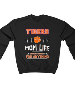 Clemson Tigers Mom Life Wouldn't Trade It T-Shirt - Perfect Gift for Moms