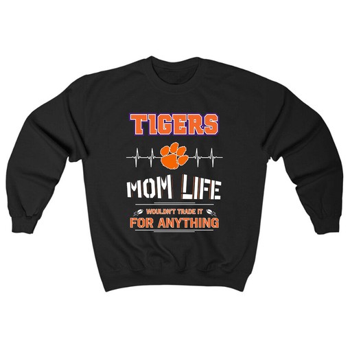 Clemson Tigers Mom Life Wouldn't Trade It T-Shirt - Perfect Gift for Moms