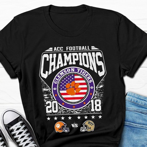 Clemson Tigers NCAA ACC Football Champions 2018 Shirt - Celebrate the Victory