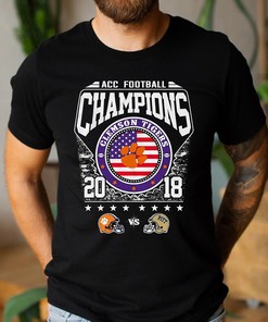 Clemson Tigers NCAA ACC Football Champions 2018 Shirt - Celebrate the Victory