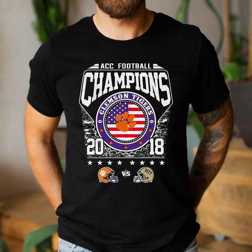 Clemson Tigers NCAA ACC Football Champions 2018 Shirt - Celebrate the Victory