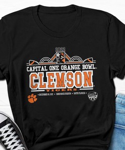 Clemson Tigers Orange Bowl Merchandise NCAA T-Shirt Hoodie - Perfect for Bowl Season