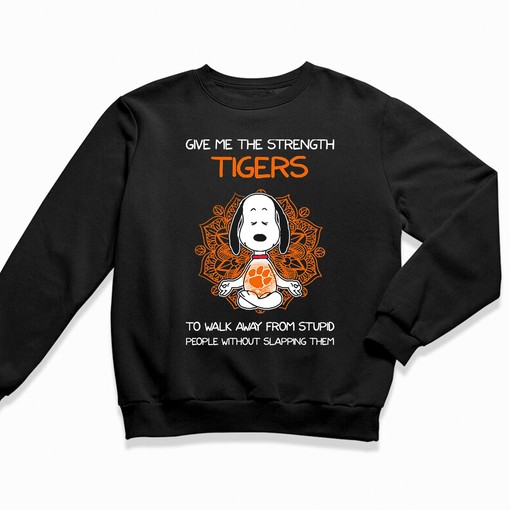 Give Me Strength Clemson Tigers NCAA T-Shirt Hoodie - Stay Calm as a Fan