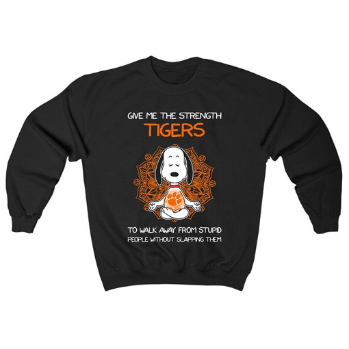 Give Me Strength Clemson Tigers NCAA T-Shirt Hoodie - Stay Calm as a Fan