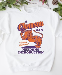 Homefield Apparel Clemson Man Vintage Style NCAA T-Shirt - For True Fans
