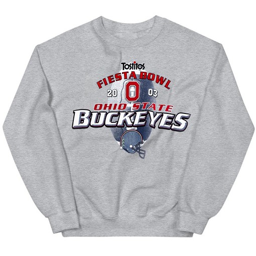Ohio State Buckeyes 2003 Fiesta Bowl Crewneck Sweatshirt for Fans