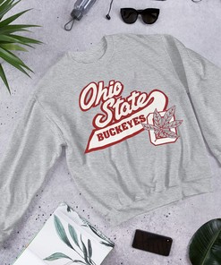 Ohio State Buckeyes 80s Vintage College Sweatshirt Hoodie for Fans