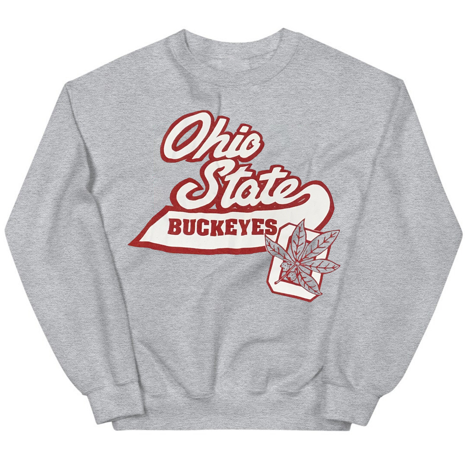 Ohio State Buckeyes 80s Vintage College Sweatshirt Hoodie for Fans