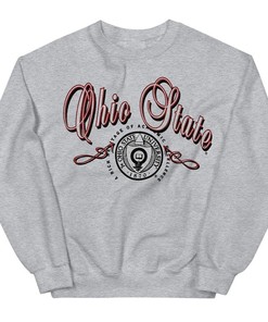 Ohio State Buckeyes 90s Vintage College Sweatshirt for Fans
