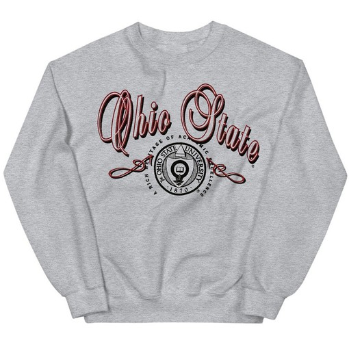 Ohio State Buckeyes 90s Vintage College Sweatshirt for Fans