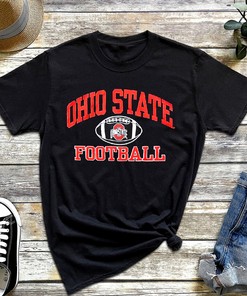Ohio State Buckeyes Football Graphic T-Shirt Hoodie for NCAA Fans