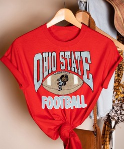 Ohio State Buckeyes Graphic Football Sweatshirt for Men and Women