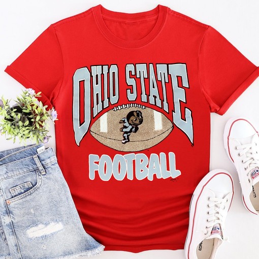 Ohio State Buckeyes Graphic Football Sweatshirt for Men and Women