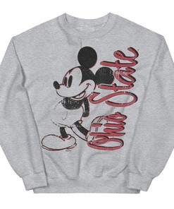 Ohio State Buckeyes Mickey College Football Sweatshirt for Fans