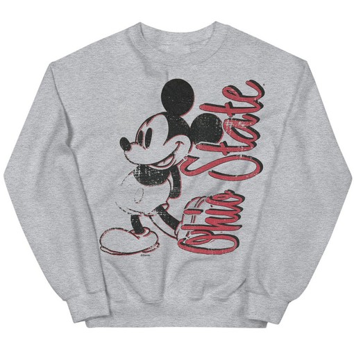 Ohio State Buckeyes Mickey College Football Sweatshirt for Fans