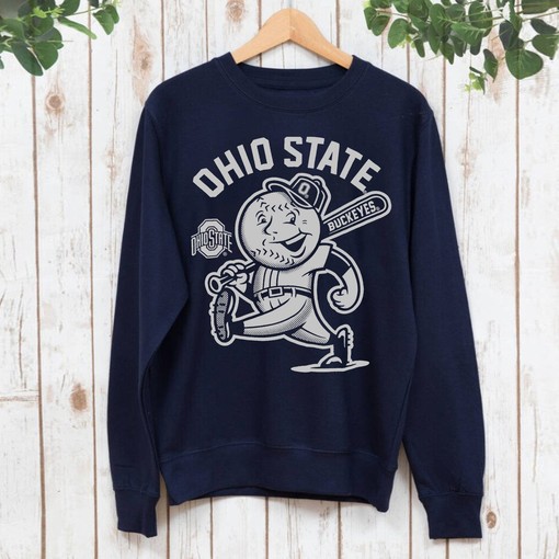 Ohio State Buckeyes University Graphic T-Shirt Hoodie for Fans of Vintage Style