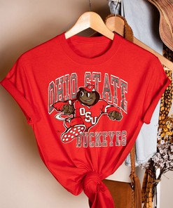 Ohio State Buckeyes Vintage Hoodie Sweatshirt for Men