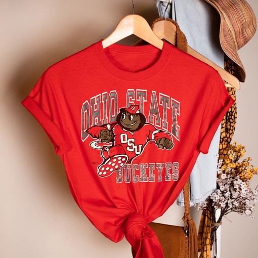 Ohio State Buckeyes Vintage Hoodie Sweatshirt for Men