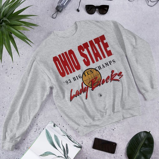 Ohio State Buckeyes Women's Vintage Basketball Shirt for NCAA Fans