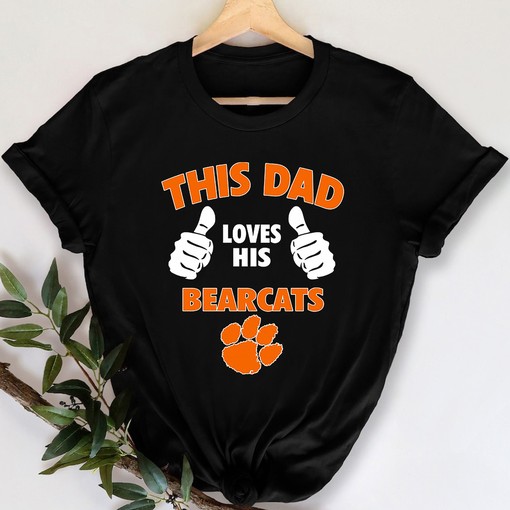 This Dad Loves His Clemson Tigers NCAA T-Shirt - Show Your Support