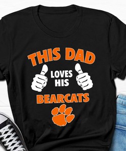 This Dad Loves His Clemson Tigers NCAA T-Shirt - Show Your Support