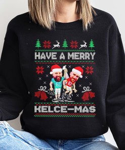 Travis Kelce Have A Merry Kelcemas Sweatshirt, Hoodie