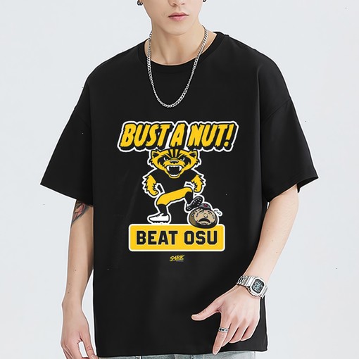 Bust A Nut Anti Ohio State Shirt, Hoodie, Sweatshirt