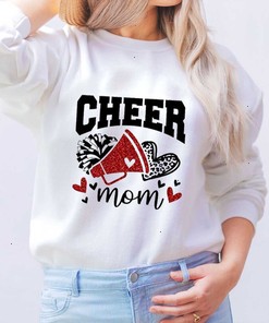 Cheer Mom Shirt Custom Cheer Mom Sweater Glitter Cheer Mom Shirt Custom Cheer Mom Sweatshirt Hoodie Shirt