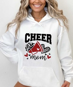 Cheer Mom Shirt Custom Cheer Mom Sweater Glitter Cheer Mom Shirt Custom Cheer Mom Sweatshirt Hoodie Shirt