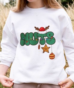 Couple Chest Nuts Crewneck Shirt, Funny Matching Christmas Sweatshirt, Christmas Holiday Sweatshirt, Christmas Gift for Couples Hoodie