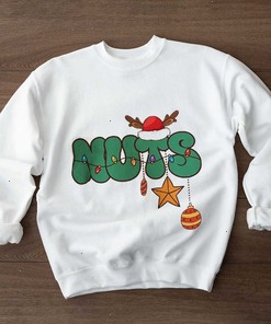 Couple Chest Nuts Crewneck Shirt, Funny Matching Christmas Sweatshirt, Christmas Holiday Sweatshirt, Christmas Gift for Couples Hoodie