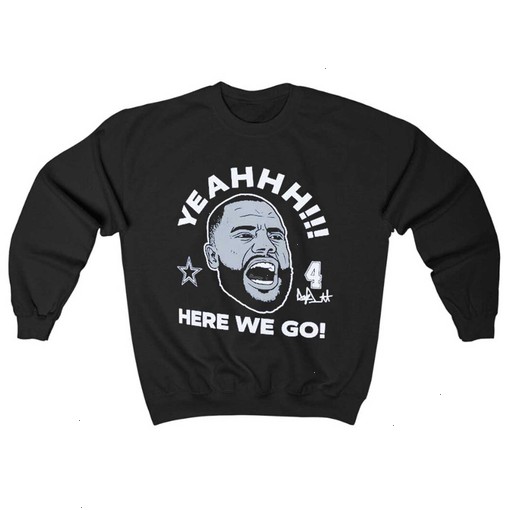 Dak Prescott Dallas Cowboys Here We Go Shirt, Dak Prescott Dallas Cowboys Sweatshirt,Hoodie Shirt