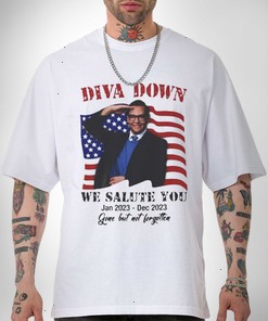 Diva Down We Salute You George Santos T-shirt, Sweatshirt, Hoodie Shirt