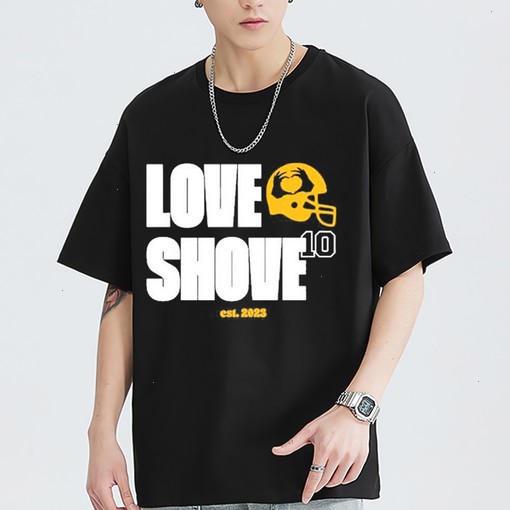 Gopackgo Love Shove EST 2023 Helmet Vintage Style T-Shirt - Fan Gift