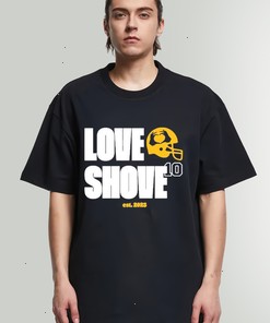 Gopackgo Love Shove EST 2023 Helmet Vintage Style T-Shirt - Fan Gift