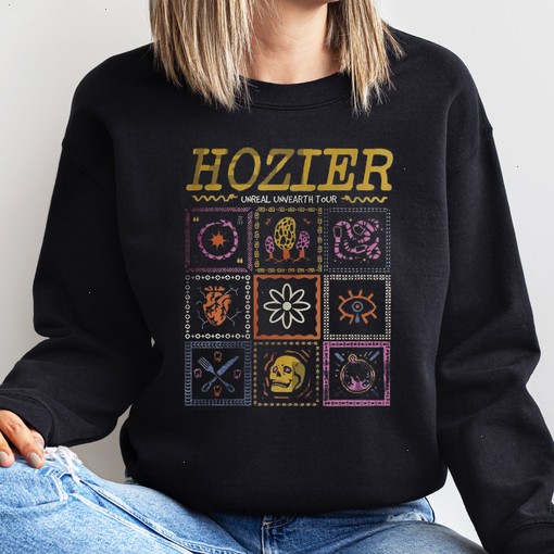 Hozier Unreal Unearth Tour SweatShirt, No Grave Can Hold My Body Down, Hozier In A Week Shirt, Unreal Unearth Unisex T-Shirt