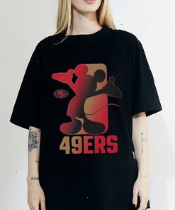 San Francisco 49ers Disney Cross Fade Sweatshirt - Fan Gift