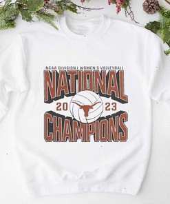 Texas Longhorns Fanatics Branded 2023 NCAA Women’s Volleyball National Champions Texas Longhorns T-Shirt SweatShirt Hoodie Shirt