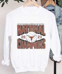 Texas Longhorns Fanatics Branded 2023 NCAA Women’s Volleyball National Champions Texas Longhorns T-Shirt SweatShirt Hoodie Shirt