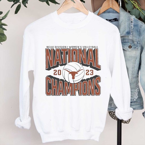 Texas Longhorns Fanatics Branded 2023 NCAA Women’s Volleyball National Champions Texas Longhorns T-Shirt SweatShirt Hoodie Shirt